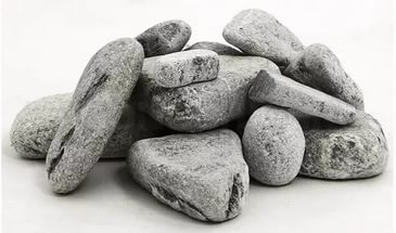 Камни для каменки Талькохлорит, 20 кг (галтованный)