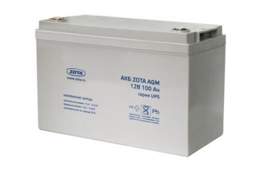 Батарея аккумуляторная ZOTA AGM 100-12