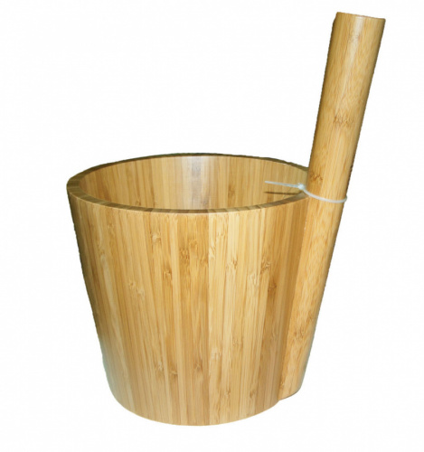 Шайка-ушат бамбук, 4 л (фин.)
